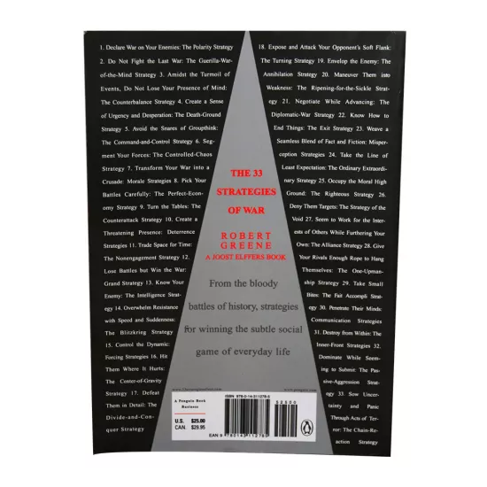 K.The 33 Strategies of War(R.Greene)