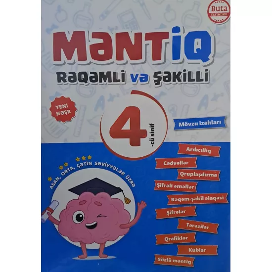 K.Məntiq Rəqəmli və Şəkilli 4-cü sinif (Buta)