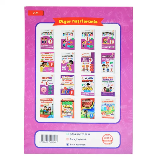 K.Məntiq Rəqəmli və Şəkilli 1-ci sinif (Buta)