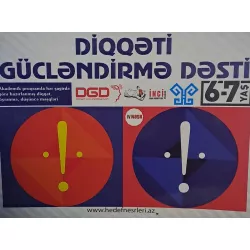 K.Diqqəti Gücləndirmə Dəsti 6-7 yaş (Hədəf)(8Azn)