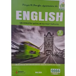 K.English Qrammatik Qeydlər və Test toplusu 2-ci hissə (Nərgiz R.Nəcəf)