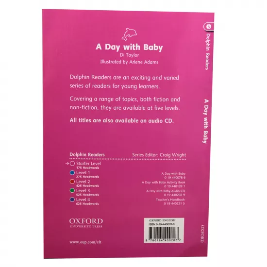 K.Dolphin Readers: Starter Level:A Dad with Baby Activity Book