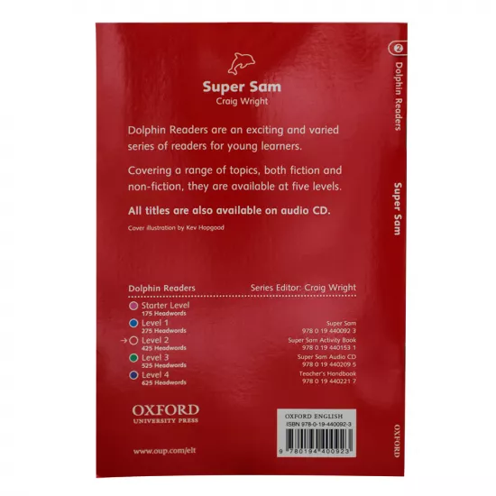 K.Dolphin Readers: Level 2:Super Sam