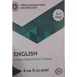 K.Engilish Liseyə qəbul üçün vəsait IV-V sinif(Dəyanət)(13Azn)