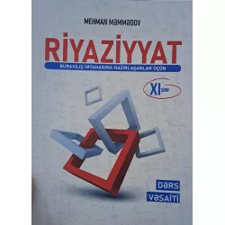K.Riyaziyyat XI Buraxılış imtahanı üçün dərs vəsaiti (M.Məmmədov)(Hədəf)