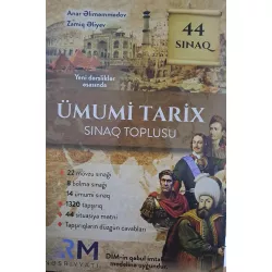 K.Ümumi Tarix Sınaq Toplusu 44 sınaq (A.Əliməmmədov)(RM)