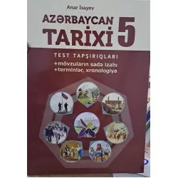 K.Azərbaycan tarixi 5 test (A.İsayev)(10Azn)(Bilik Nəşriyyatı)