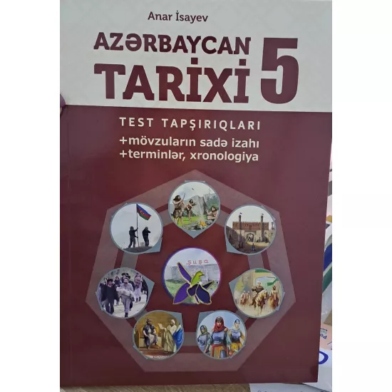 K.Azərbaycan tarixi 5 test (A.İsayev)(10Azn)(Bilik Nəşriyyatı)