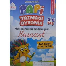 K.Papi Yazmağı Öyrənir Hüsnxət 5-6 yaş (Çinar)