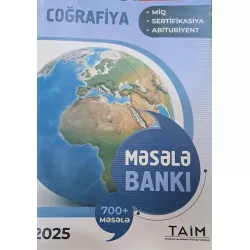 K.Coğrafiya Məsələ Bankı 700+Məsələ Miq,Sertifikasiya (TAİM)