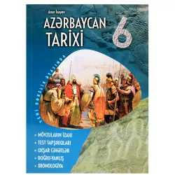 K.Azərbaycan tarixi 6 test (A.İsayev)(8.50Azn)(Bilik Nəşriyyatı)