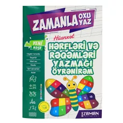 K.Zamanla Oxu Yaz-Hərfləri və rəqəmləri yazmağı öyənirəm(Zaman yayımları)
