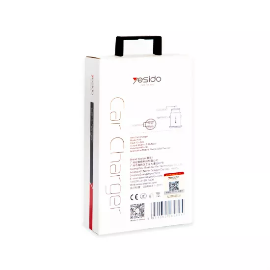 Adapter maşın üçün + USB kabel Micro Y29