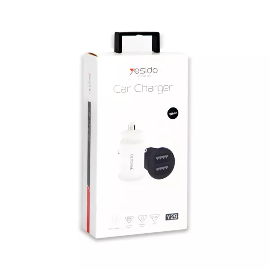 Adapter maşın üçün + USB kabel Micro Y29
