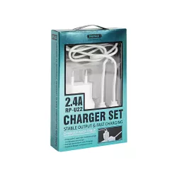 Adapter RP-U22 2çıxışlı + USB kabel (Type-C)