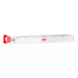 Xətkeş plastic C-8306 30sm şəffaf