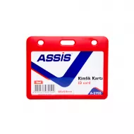 Yaxa kartı A-3755 qırmızı (85*54)