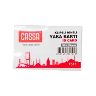 Yaxa kartı şəffaf C-7511 (90*56)