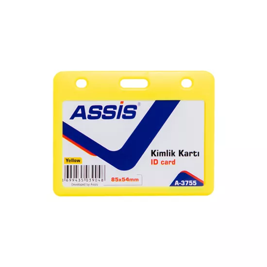 Yaxa kartı A-3755 sarı (85*54)